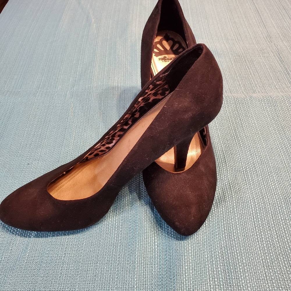 Women's black high heels